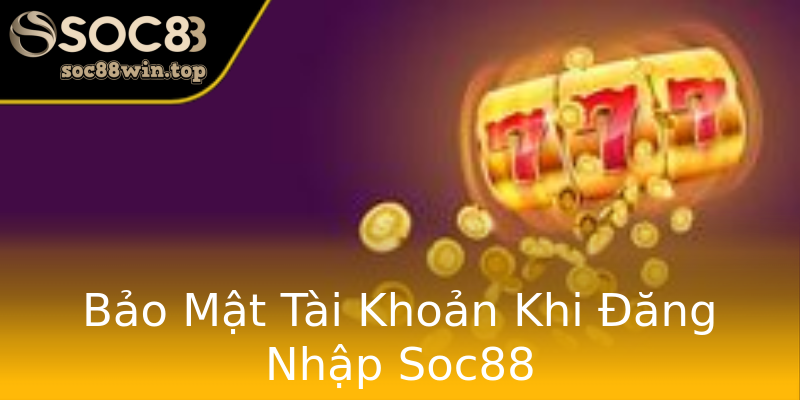 Bảo Mật Tài Khoản Khi Đăng Nhập Soc88 Bảo Mật Tài Khoản Khi Đăng Nhập Soc88