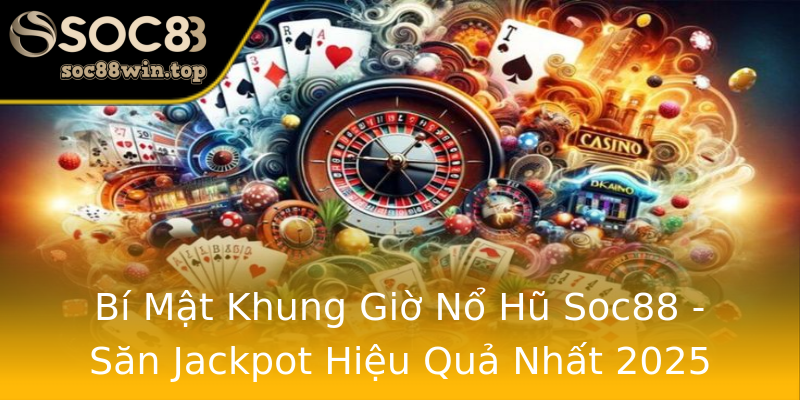 Bí Mật Khung Giờ Nổ Hũ Soc88 - Săn Jackpot Hiệu Quả Nhất 2025 Bí Mật Khung Giờ Nổ Hũ Soc88 - Săn Jackpot Hiệu Quả Nhất 2025