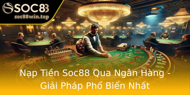 Nạp Tiền Soc88 Qua Ngân Hàng - Giải Pháp Phổ Biến Nhất Nạp Tiền Soc88 Qua Ngân Hàng - Giải Pháp Phổ Biến Nhất